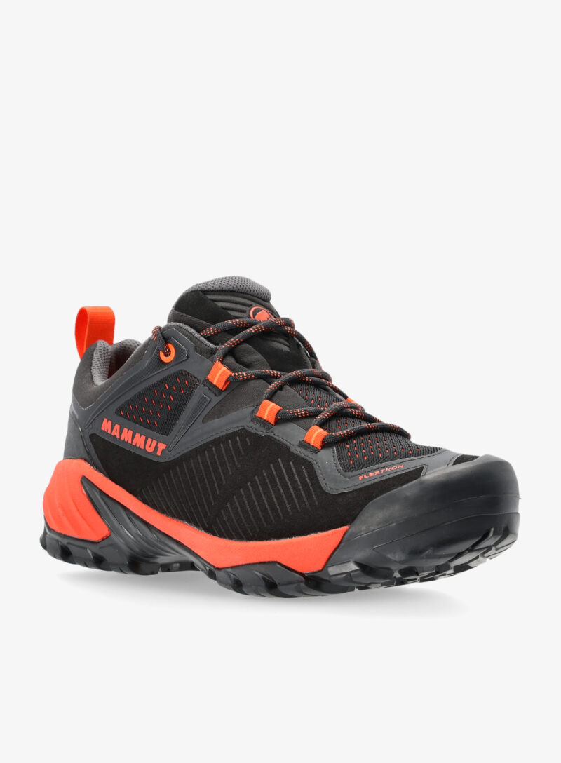 Cumpăra Ghete trekking Mammut Sapuen Low GTX - black/hot red