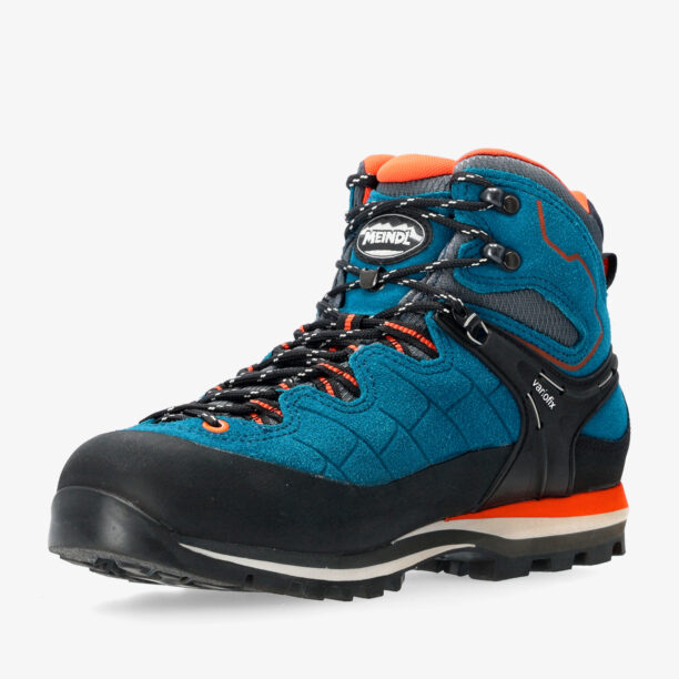 Original Ghete trekking Meindl Litepeak GTX - blue/orange