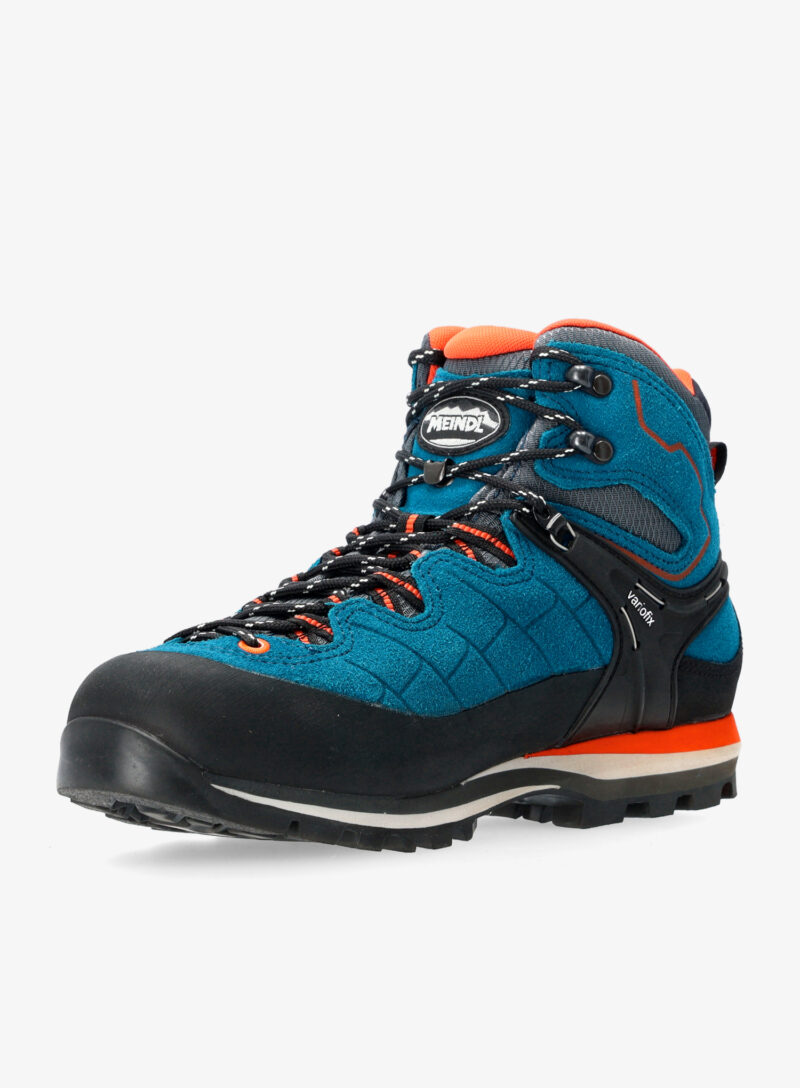 Original Ghete trekking Meindl Litepeak GTX - blue/orange