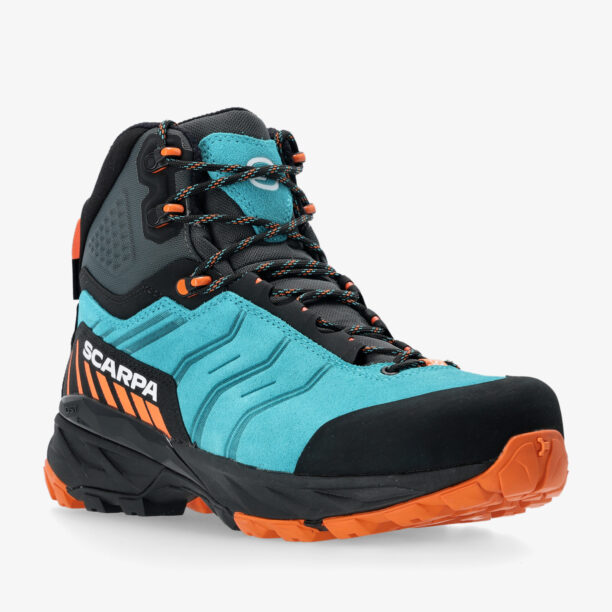 Preţ Ghete trekking Scarpa Rush TRK GTX - pagoda blue/mango