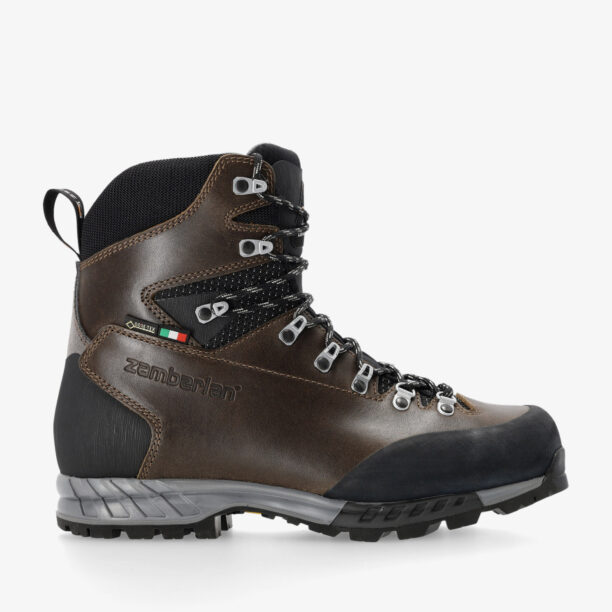 Ghete trekking Zamberlan Cresta GTX RR - waxed dk brown