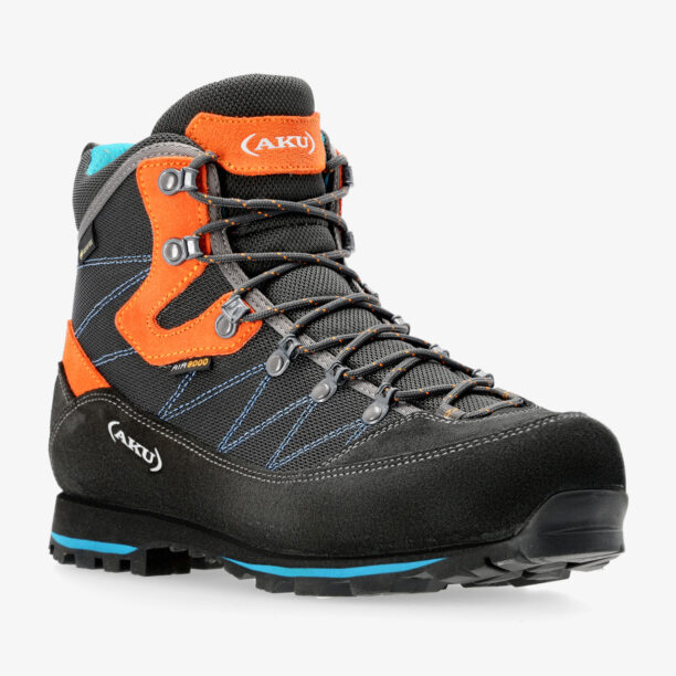 Preţ Ghete trekking barbati AKU Trekker Lite III GTX - dark grey/orange