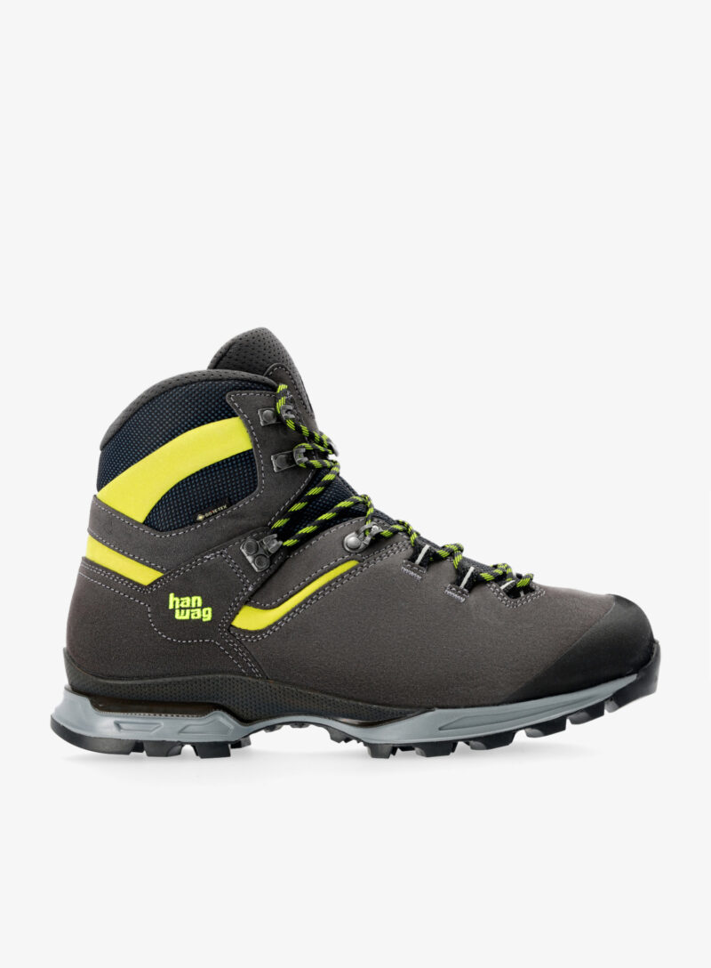 Ghete trekking barbati Hanwag Tatra Light GTX - asphalt/yellow