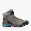 Ghete trekking barbati Scarpa ZG Trek GTX - titanium/lake blue