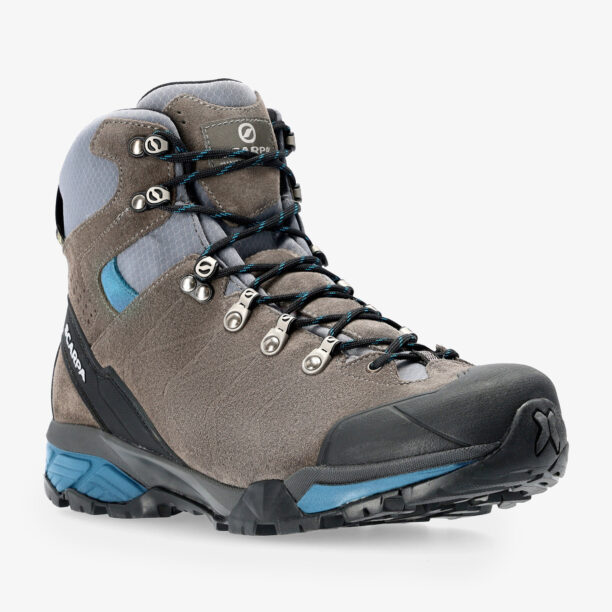 Cumpăra Ghete trekking barbati Scarpa ZG Trek GTX - titanium/lake blue