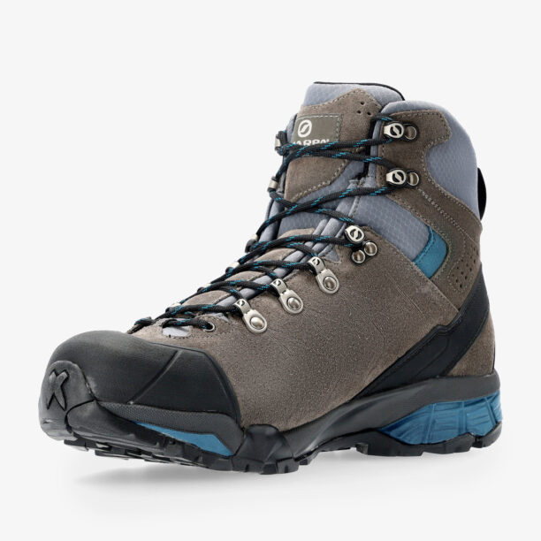 Preţ Ghete trekking barbati Scarpa ZG Trek GTX - titanium/lake blue