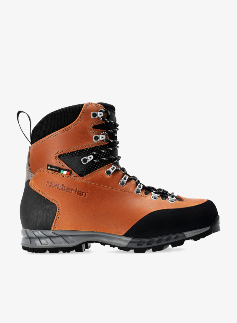 Ghete trekking barbati Zamberlan Cresta GTX RR - waxed brick