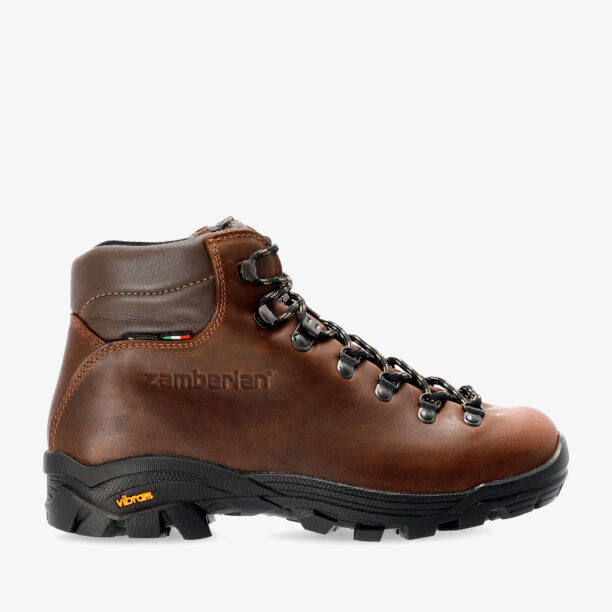 Ghete trekking barbati Zamberlan New Trail Lite GTX - waxed chestnut