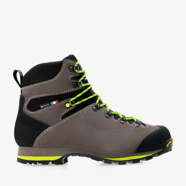 Ghete trekking barbati Zamberlan Storm GTX CF - grey/acid green