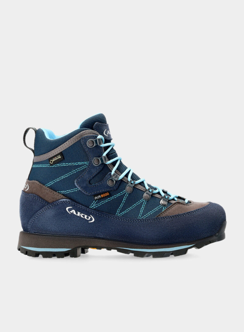 Ghete trekking femei AKU Trekker Lite III GTX - denim/light blue