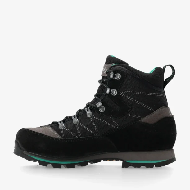 Original Ghete trekking femei AKU Trekker Lite III Wide GTX - black/mint