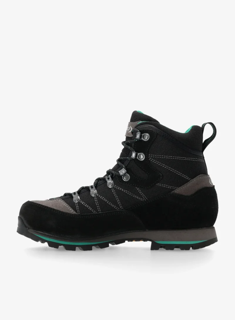 Original Ghete trekking femei AKU Trekker Lite III Wide GTX - black/mint