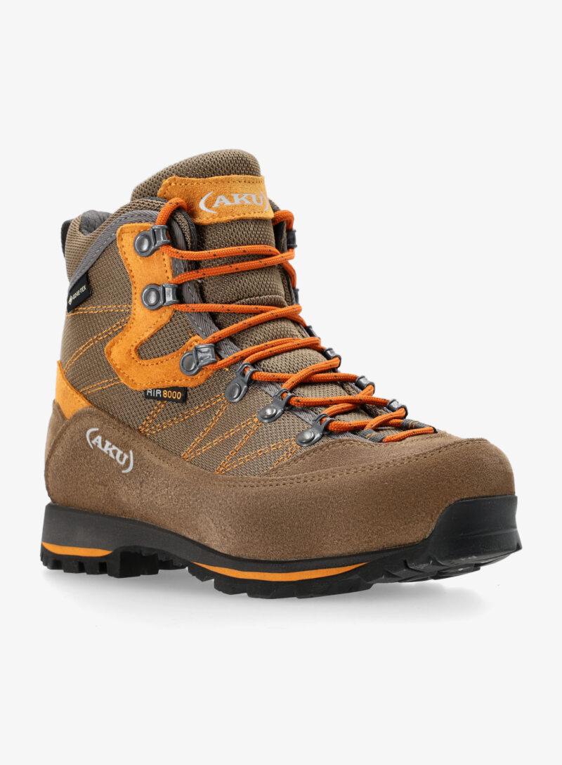 Cumpăra Ghete trekking femei AKU Trekker Lite III Wide GTX - brown/rust