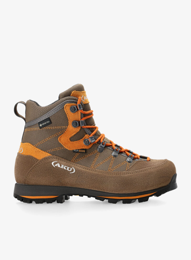 Ghete trekking femei AKU Trekker Lite III Wide GTX - brown/rust