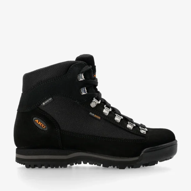 Ghete trekking femei AKU Ultra Light GTX - black/black