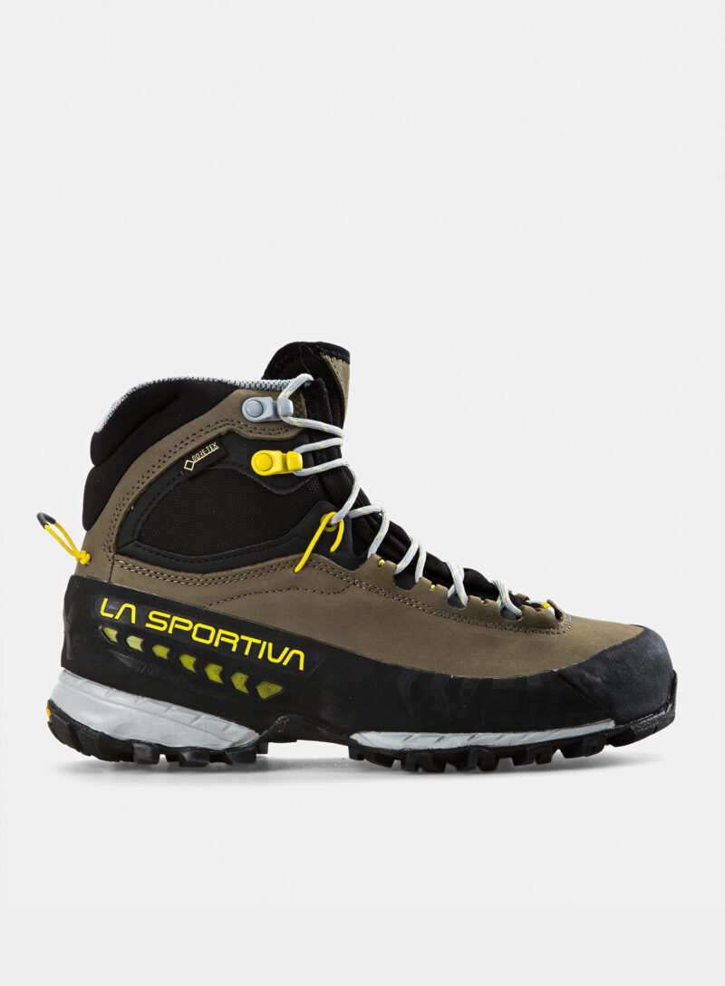 Ghete trekking femei La Sportiva TX5 GTX - clay/celery