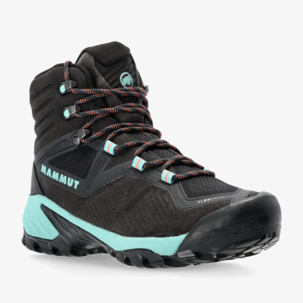 Cumpăra Ghete trekking femei Mammut Sapuen High GTX - black/dark frosty