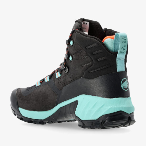 Preţ Ghete trekking femei Mammut Sapuen High GTX - black/dark frosty