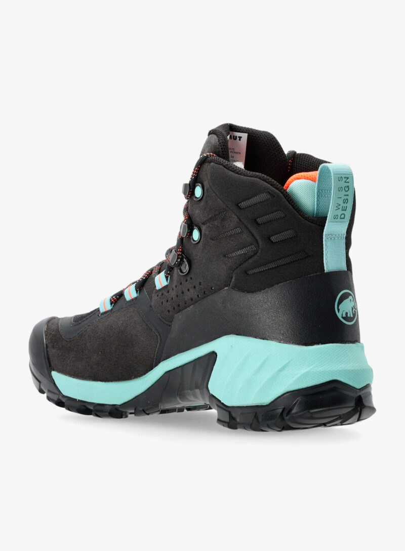 Preţ Ghete trekking femei Mammut Sapuen High GTX - black/dark frosty