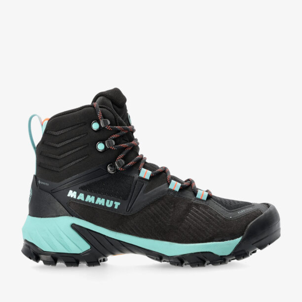 Ghete trekking femei Mammut Sapuen High GTX - black/dark frosty