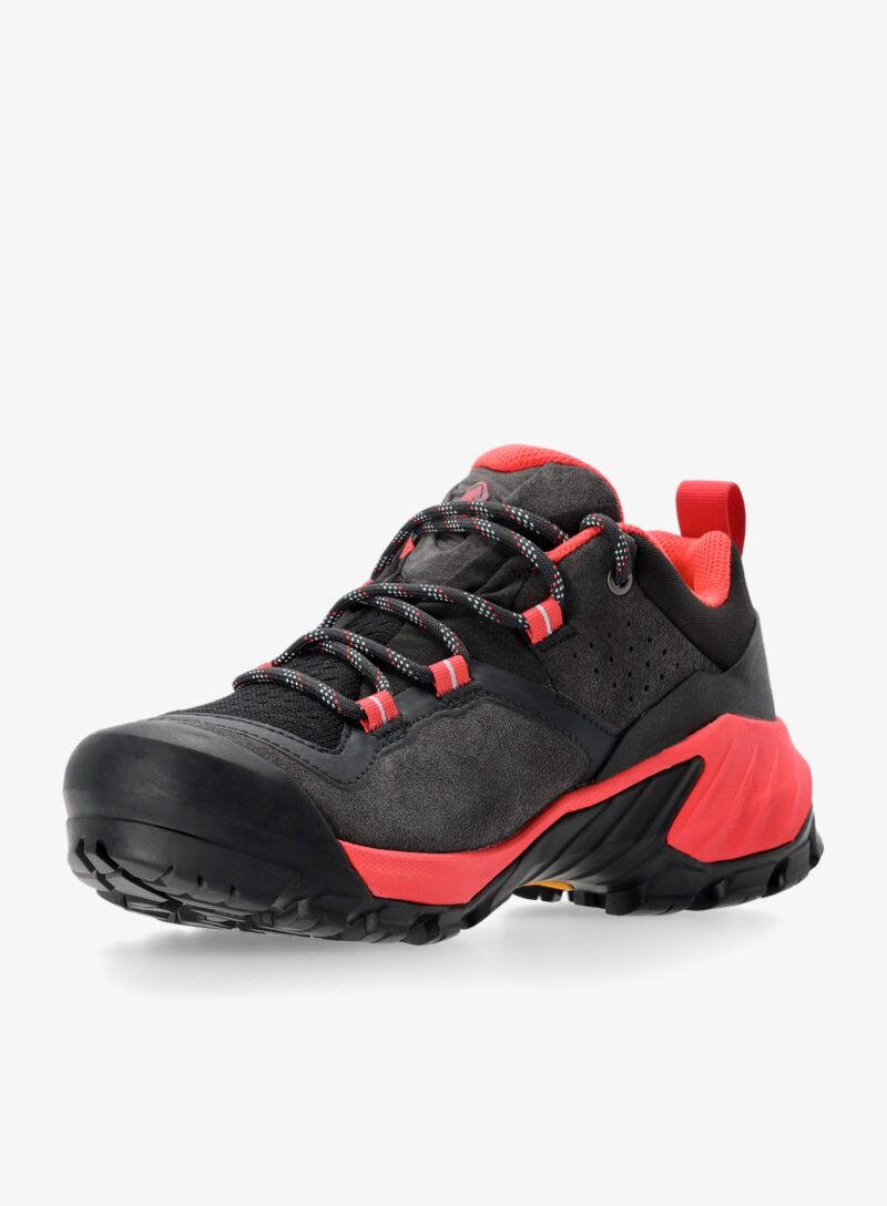 Preţ Ghete trekking femei Mammut Sapuen Low GTX - black/sunset