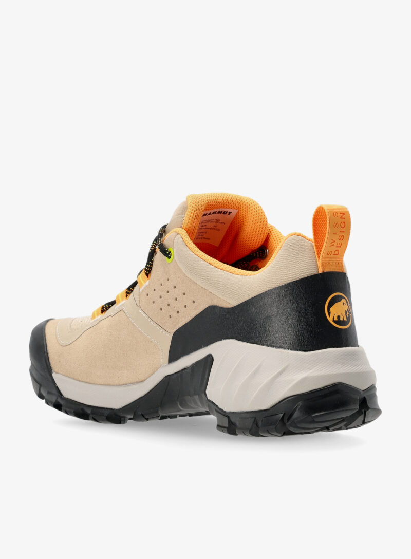 Preţ Ghete trekking femei Mammut Sapuen Low GTX - savannah/light tangerine