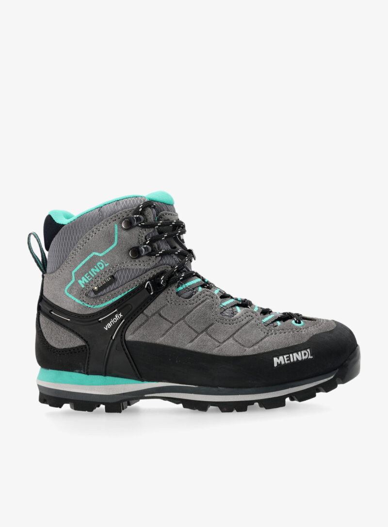 Ghete trekking femei Meindl Litepeak Lady GTX - anthracite/turquoise