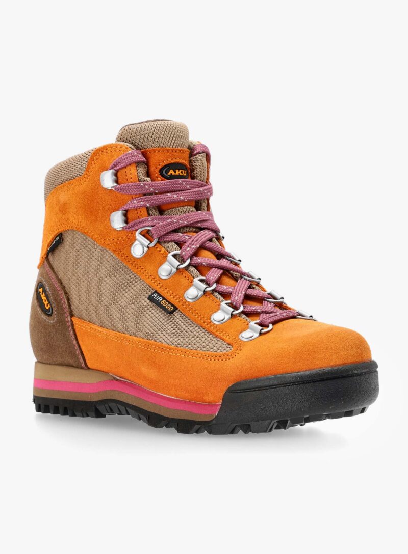 Preţ Ghete trekking montan femei AKU Ultra Light GTX - beige/orange