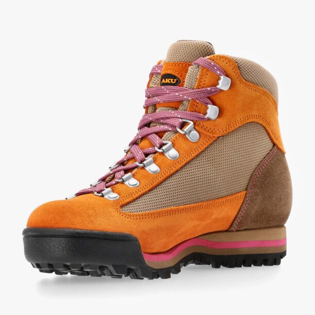 Original Ghete trekking montan femei AKU Ultra Light GTX - beige/orange