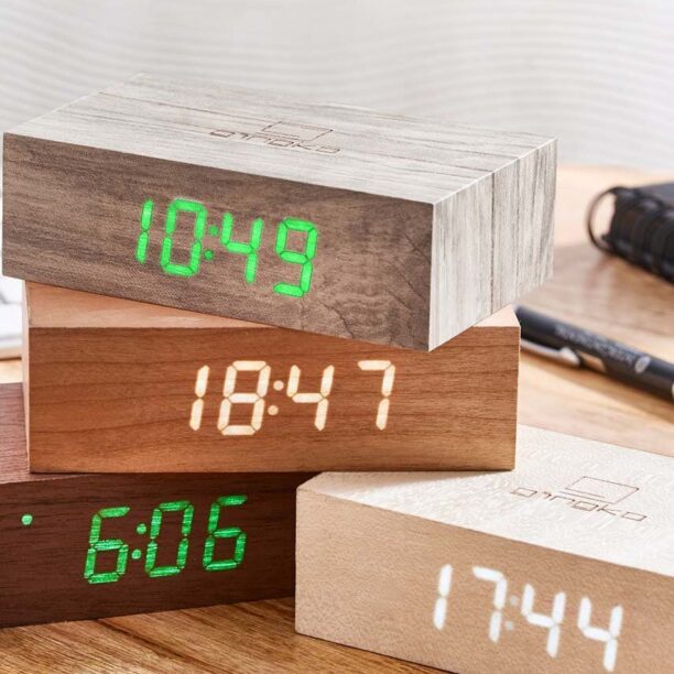 Gingko Design ceas de masă Flip Click Clock preţ