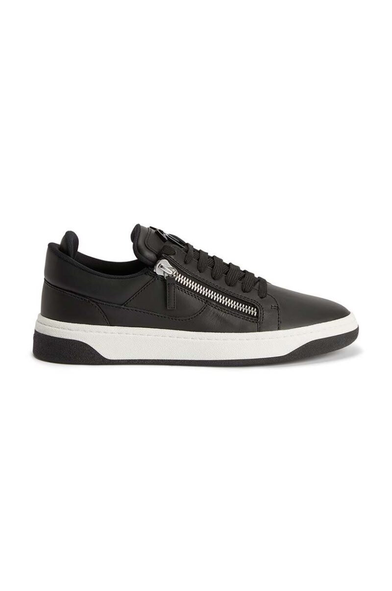 Giuseppe Zanotti sneakers din piele GZ culoarea negru