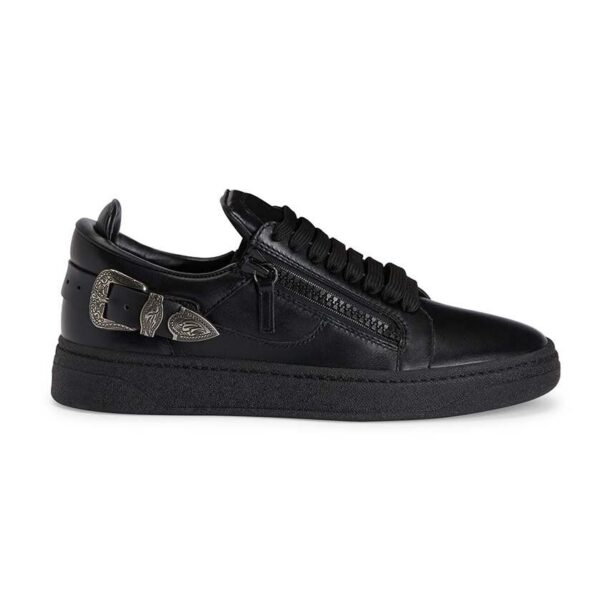 Giuseppe Zanotti sneakers din piele GZ culoarea negru