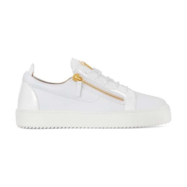 Giuseppe Zanotti sneakers din piele May London culoarea alb