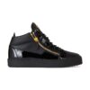 Giuseppe Zanotti sneakers din piele May London culoarea negru