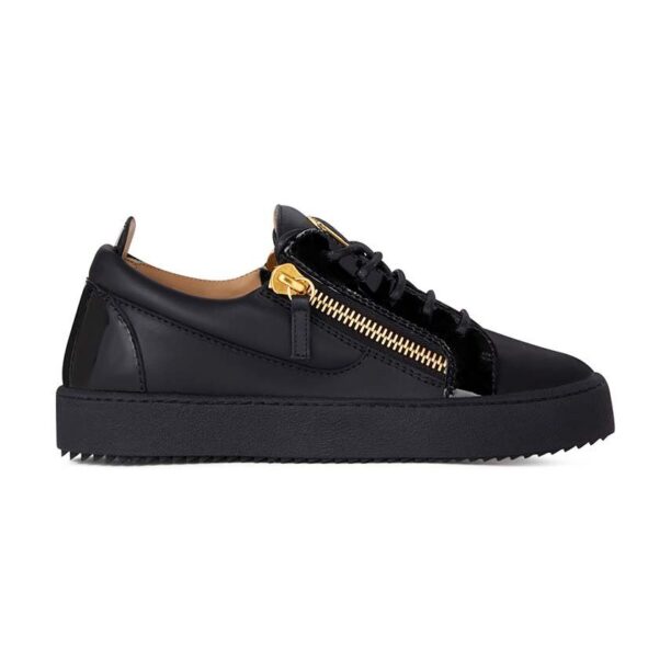 Giuseppe Zanotti sneakers din piele May London culoarea negru