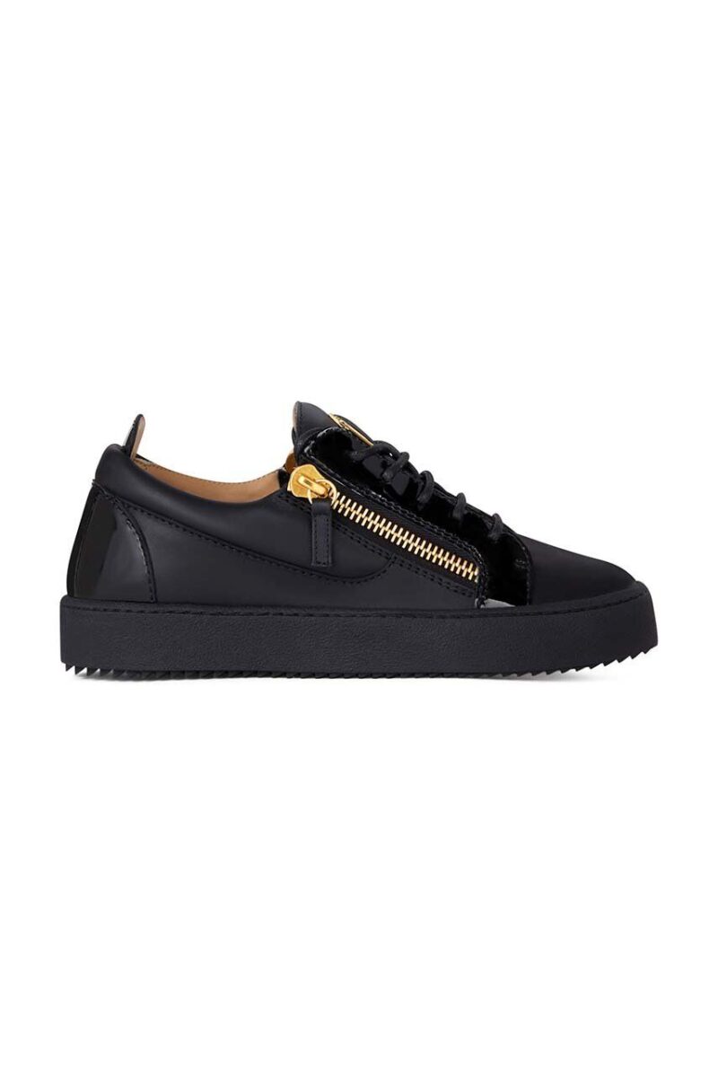 Giuseppe Zanotti sneakers din piele May London culoarea negru