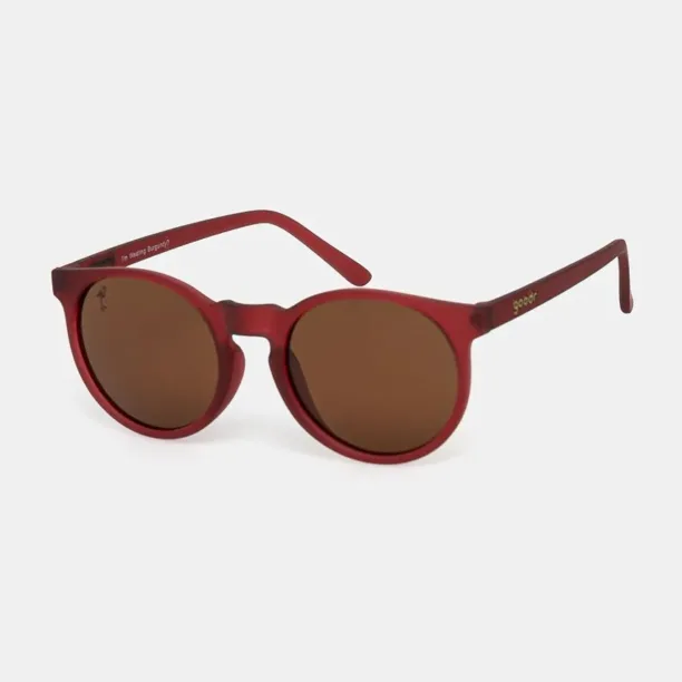 Goodr ochelari de soare I'm Wearing Burgundy culoarea bordo