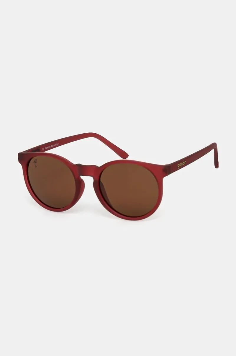 Goodr ochelari de soare I'm Wearing Burgundy culoarea bordo