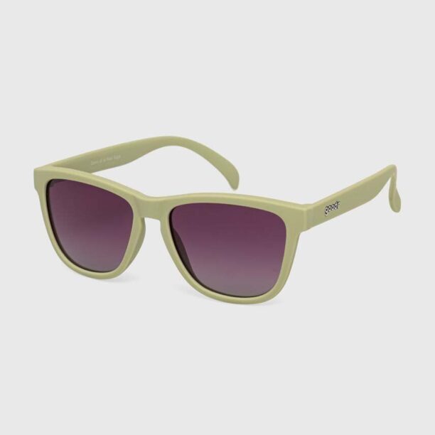 Goodr ochelari de soare OGs Dawn of a New Sage culoarea verde