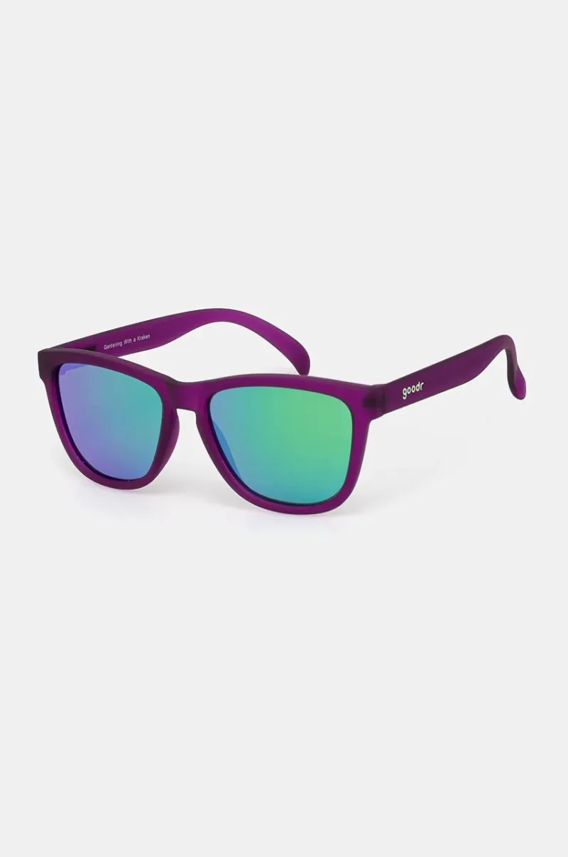 Goodr ochelari de soare OGs Gardening with a Kraken culoarea violet