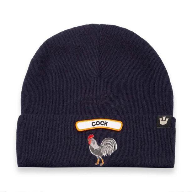 Goorin Bros căciulă de lână Soft Rock Cock culoarea albastru marin