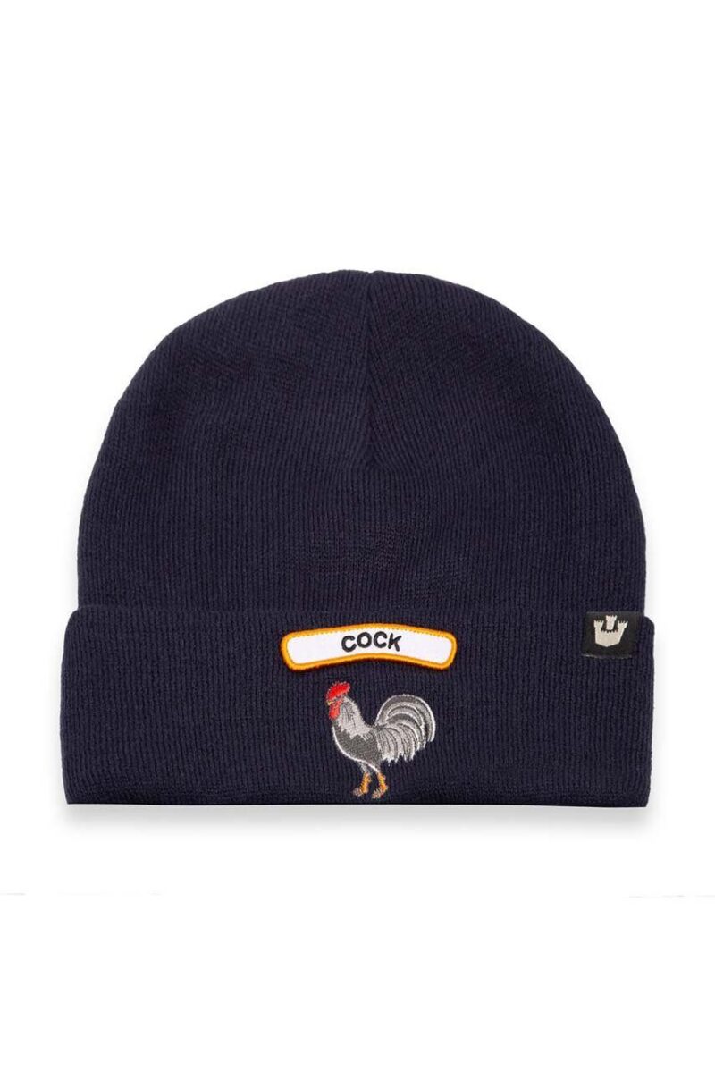 Goorin Bros căciulă de lână Soft Rock Cock culoarea albastru marin