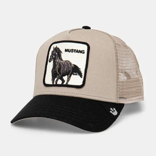 Goorin Bros sapca The Mustang culoarea bej