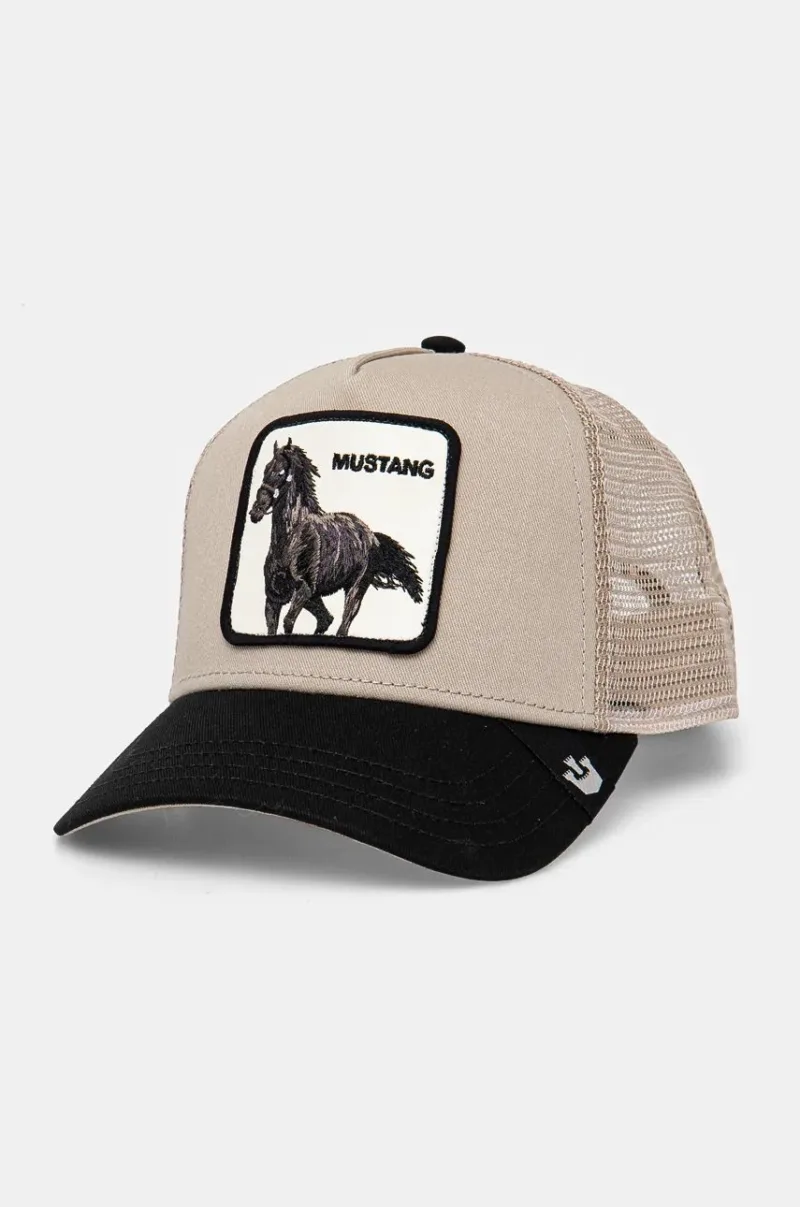 Goorin Bros sapca The Mustang culoarea bej