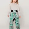 Gosoaky pantaloni de schi pentru copii BIG BAD WOLF culoarea verde