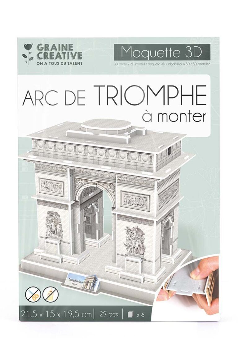 Graine Creative puzzle 3d Maquette Arc De Triomphe 54 elementy preţ