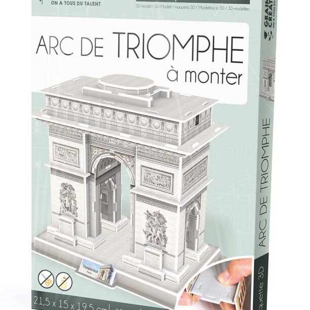 Graine Creative puzzle 3d Maquette Arc De Triomphe 54 elementy