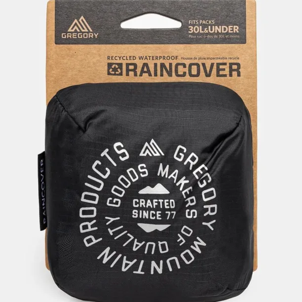 Gregory husă de ploaie pentru rucsac Raincover 30L culoarea negru