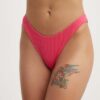 HUGO bikini brazilieni culoarea roz