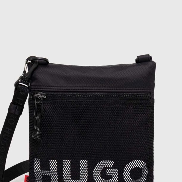 HUGO borseta culoarea negru